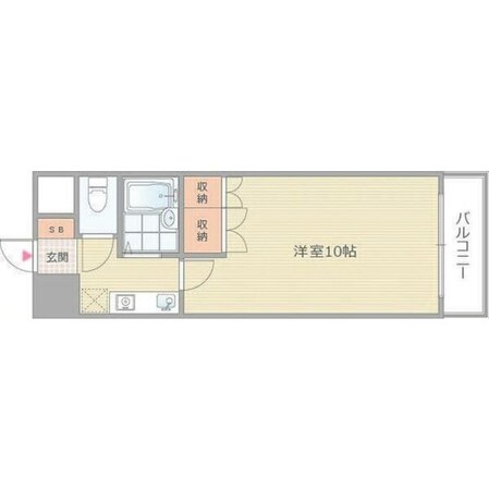 深江駅 徒歩6分 5階の物件間取画像